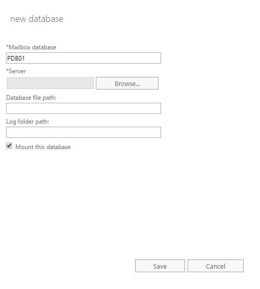 Configure Exchange Server 2019