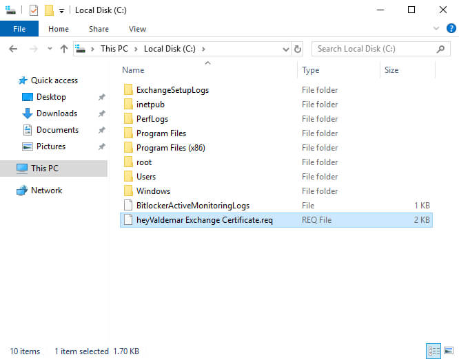 Configure Exchange Server 2019