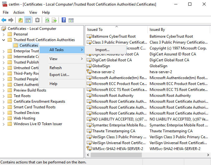 Configure Exchange Server 2019