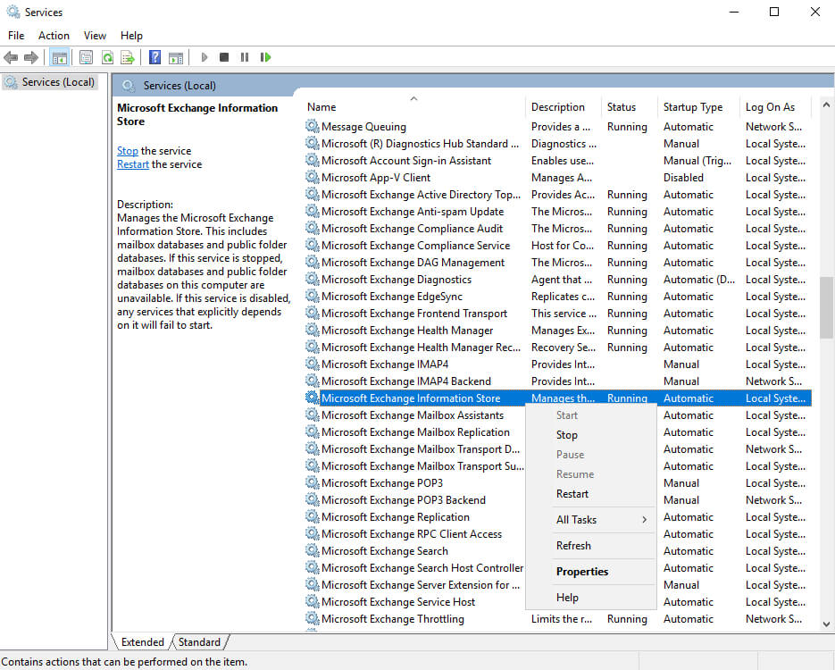 Configure Exchange Server 2019