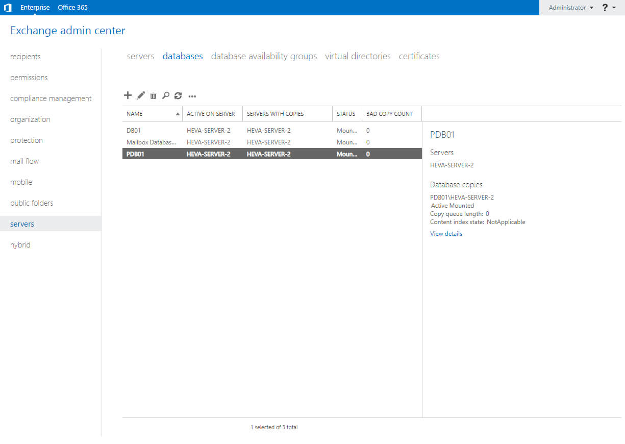 Configure Exchange Server 2019