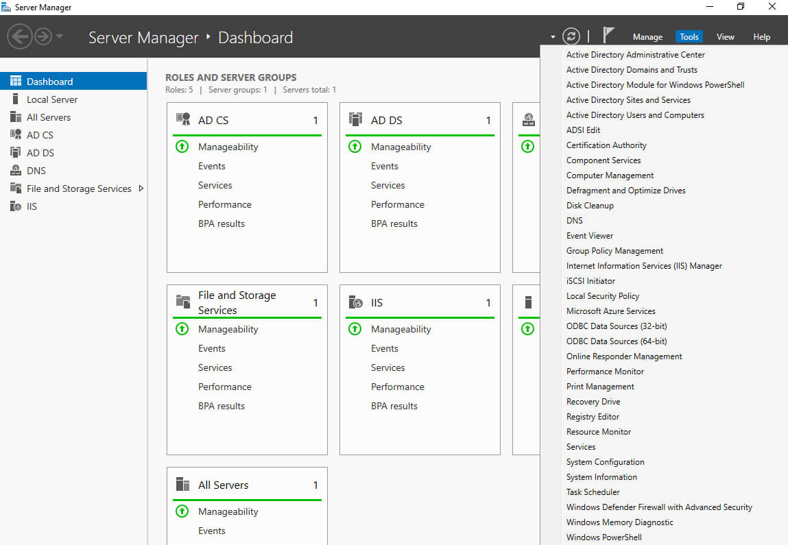 Configure Exchange Server 2019