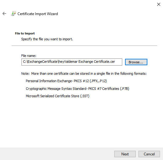 Configure Exchange Server 2019