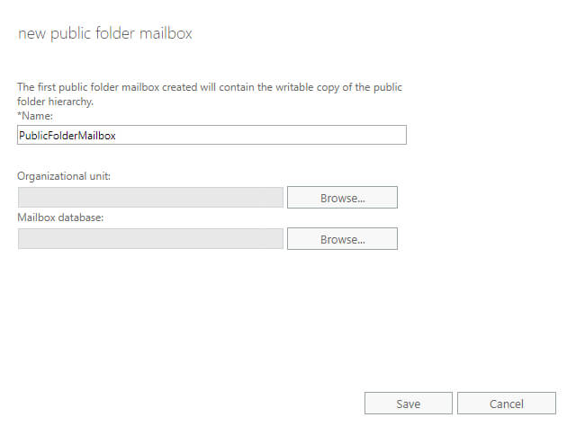 Configure Exchange Server 2019