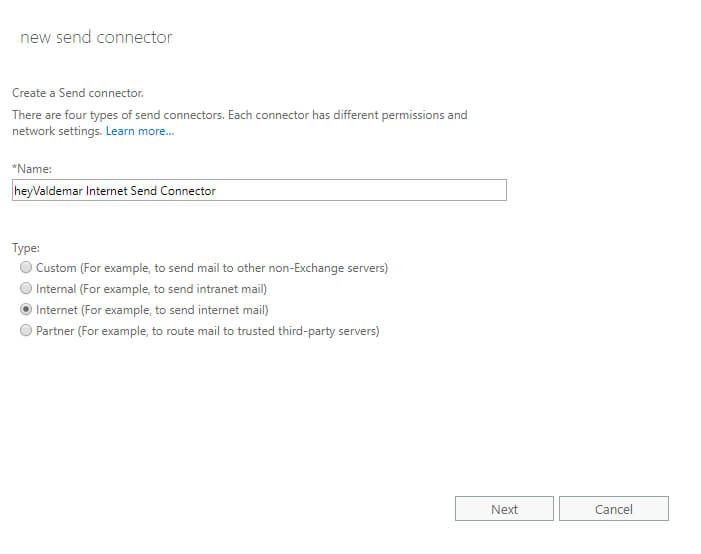 Configure Exchange Server 2019