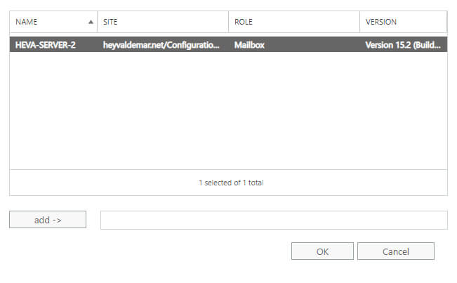 Configure Exchange Server 2019