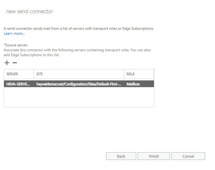 Configure Exchange Server 2019