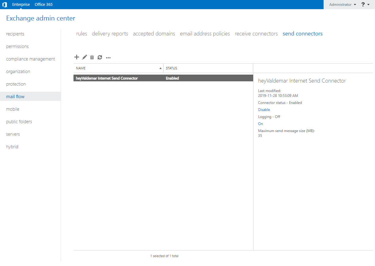 Configure Exchange Server 2019