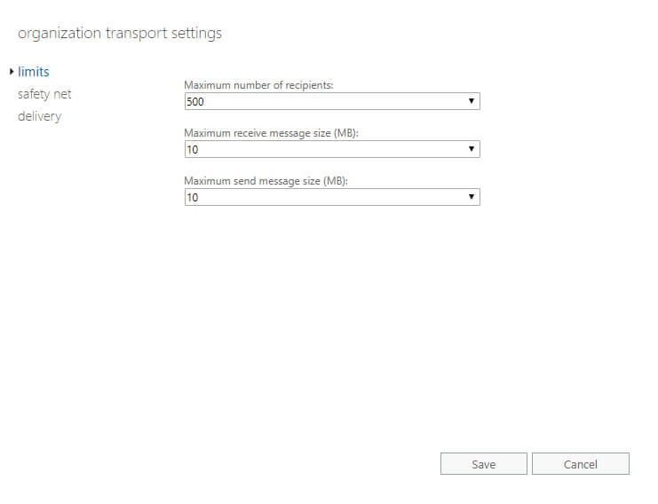 Configure Exchange Server 2019