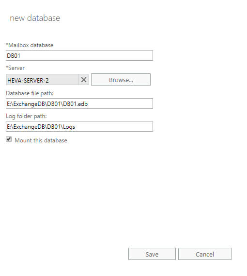 Configure Exchange Server 2019