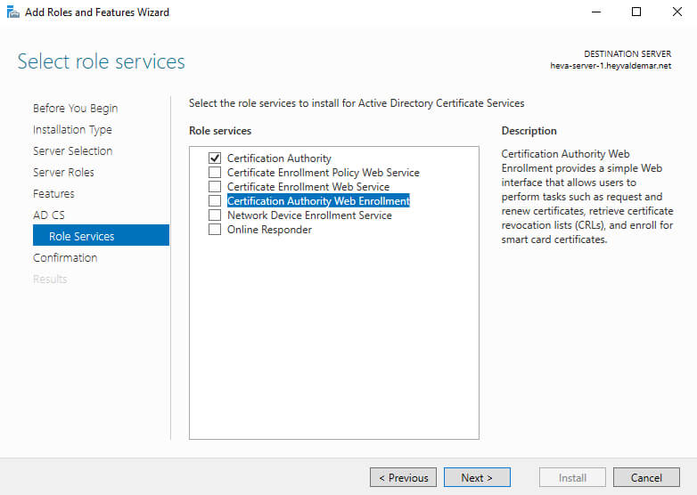 Configure Exchange Server 2019