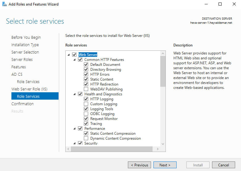 Configure Exchange Server 2019