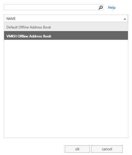 Create an Offline Address Book in Exchange Server 2013