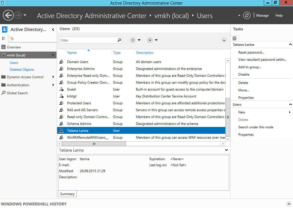 Enable the Active Directory Recycle Bin in Windows Server 2012 R2