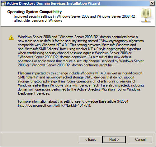 Install Active Directory Domain Services on Windows Server 2008 R2