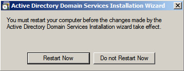 Install Active Directory Domain Services on Windows Server 2008 R2