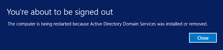 Install Active Directory Domain Services on Windows Server 2012 R2