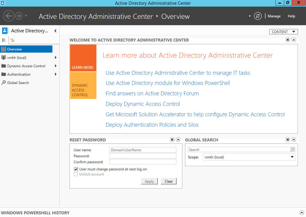 Install Active Directory Domain Services on Windows Server 2012 R2