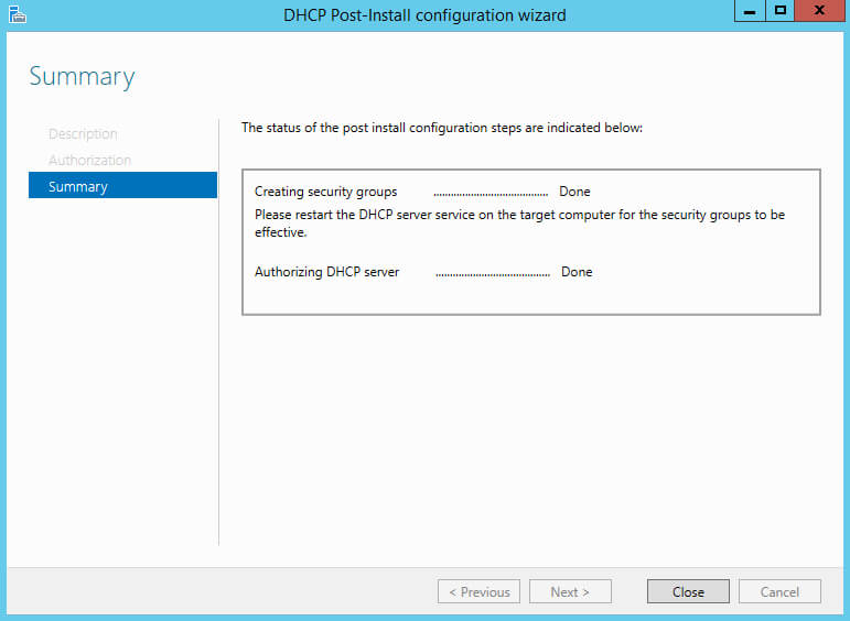 Install and Configure DHCP Server on Windows Server 2012 R2