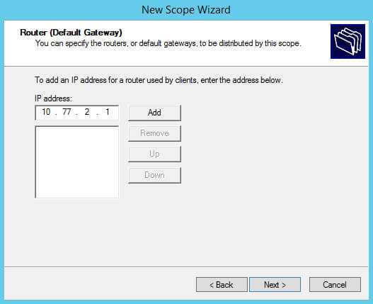 Install and Configure DHCP Server on Windows Server 2012 R2