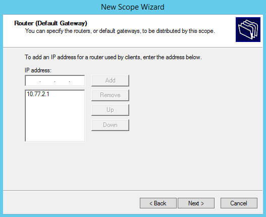 Install and Configure DHCP Server on Windows Server 2012 R2