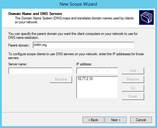 Install and Configure DHCP Server on Windows Server 2012 R2