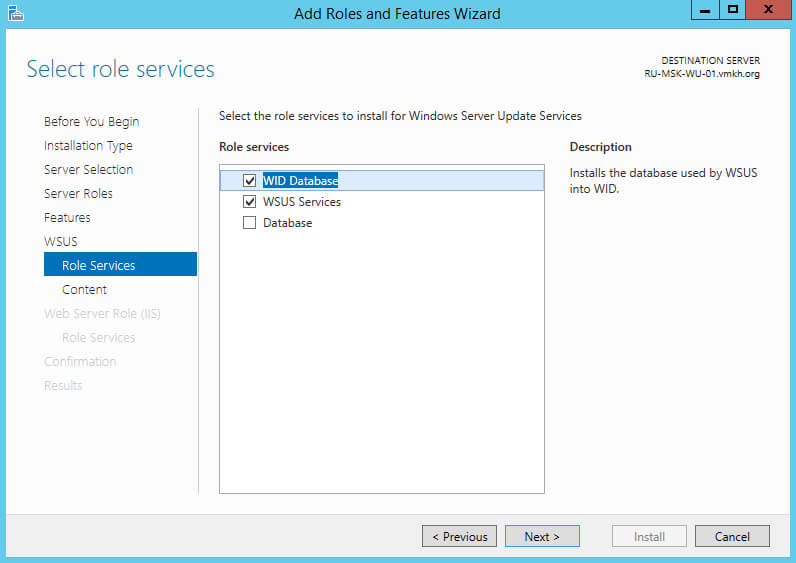 Install and Configure Windows Server Update Services on Windows Server 2012 R2