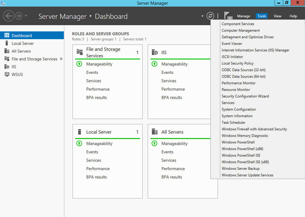 Install and Configure Windows Server Update Services on Windows Server 2012 R2