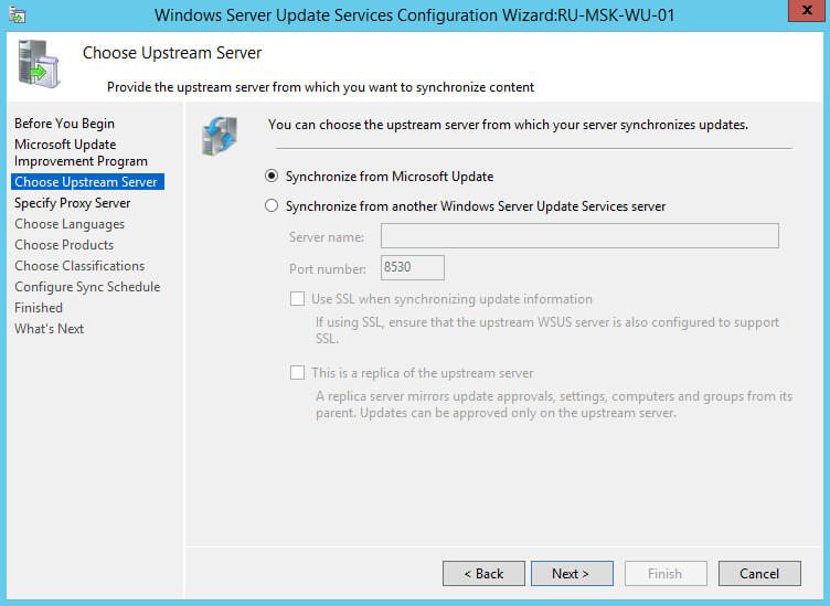 Install and Configure Windows Server Update Services on Windows Server 2012 R2