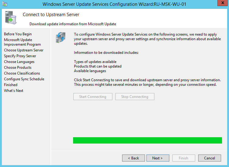 Install and Configure Windows Server Update Services on Windows Server 2012 R2