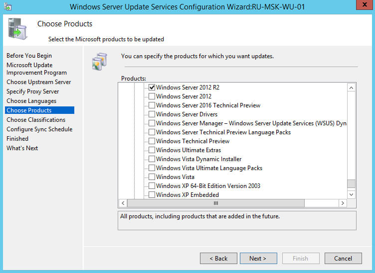 Install and Configure Windows Server Update Services on Windows Server 2012 R2