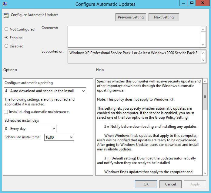 Install and Configure Windows Server Update Services on Windows Server 2012 R2