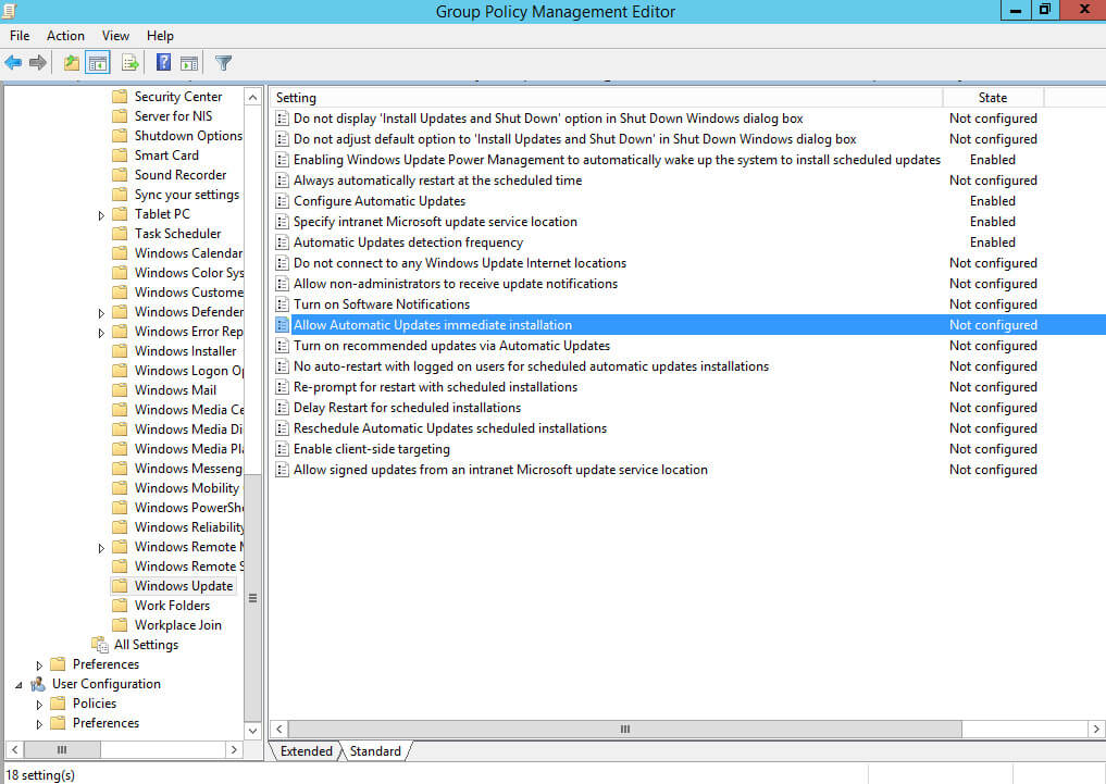 Install and Configure Windows Server Update Services on Windows Server 2012 R2