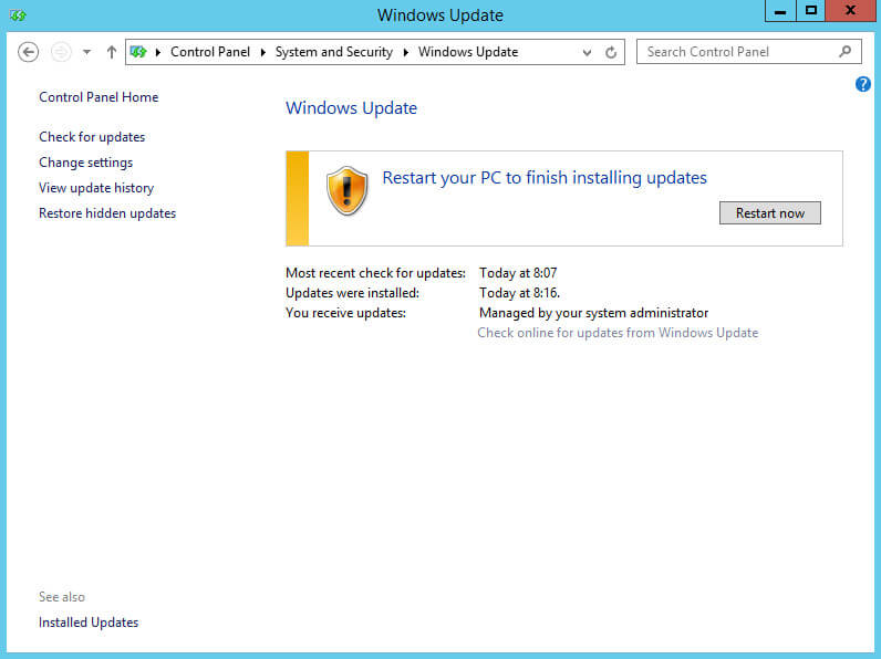 Install and Configure Windows Server Update Services on Windows Server 2012 R2