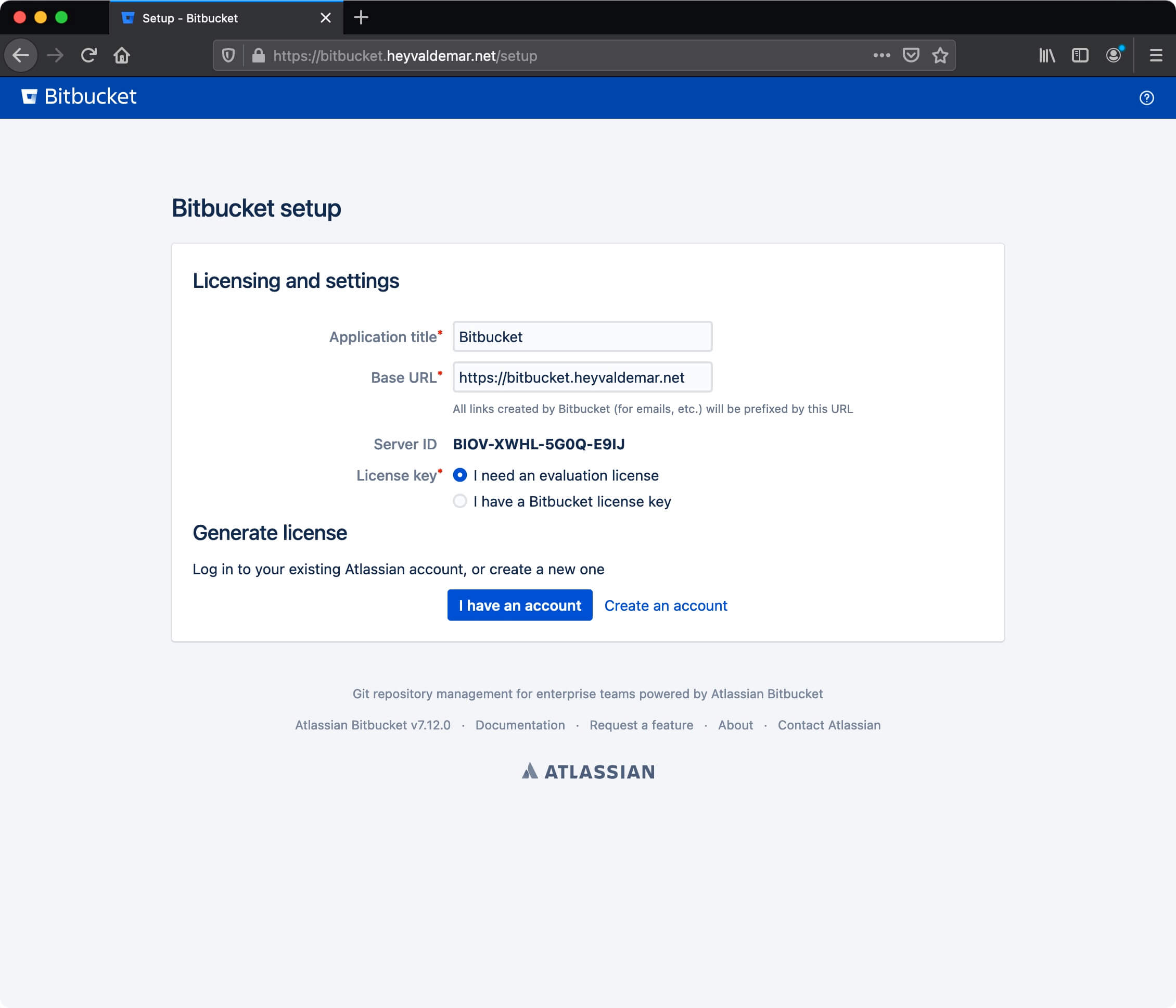 Install Bitbucket on Ubuntu Server