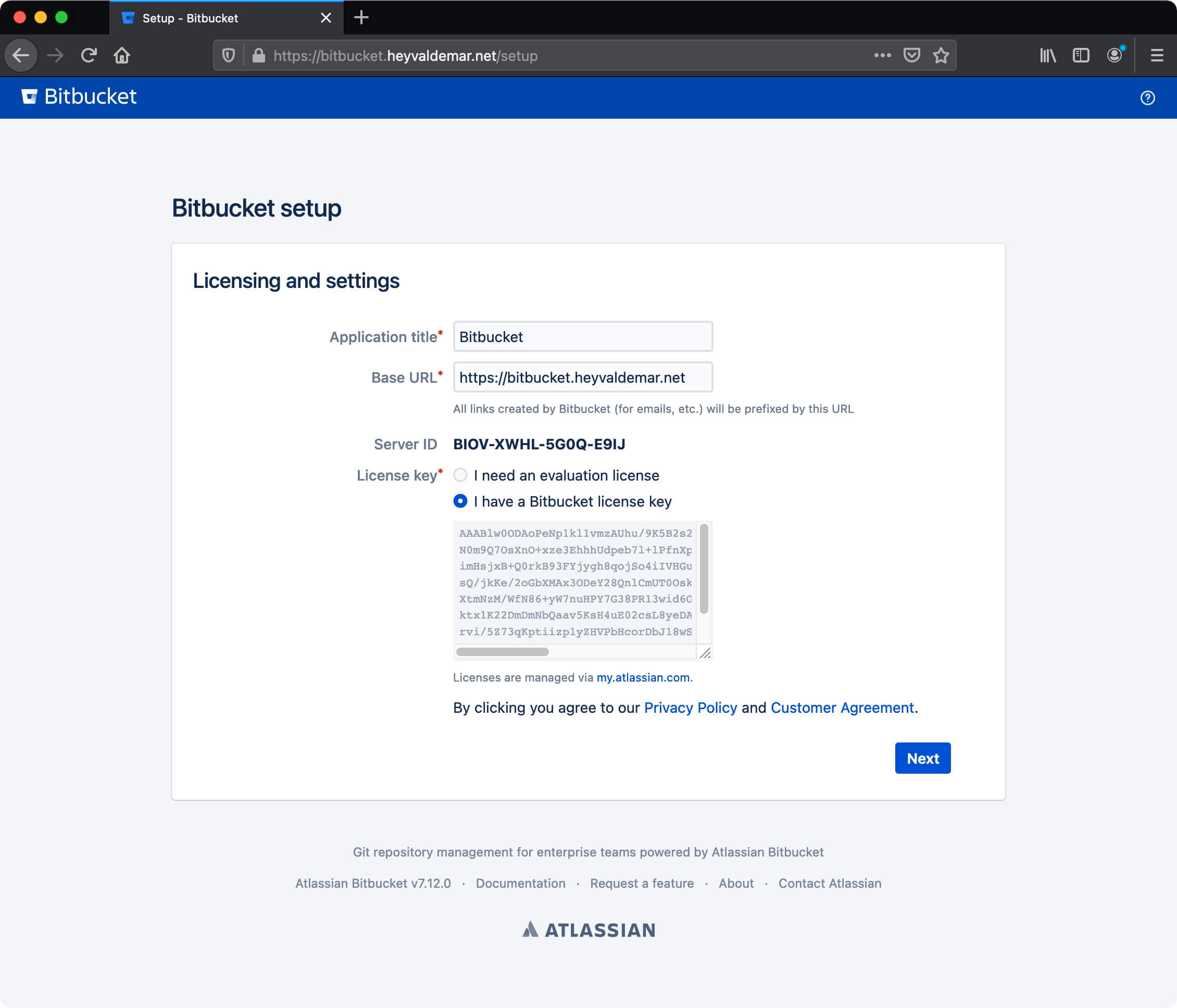 Install Bitbucket on Ubuntu Server