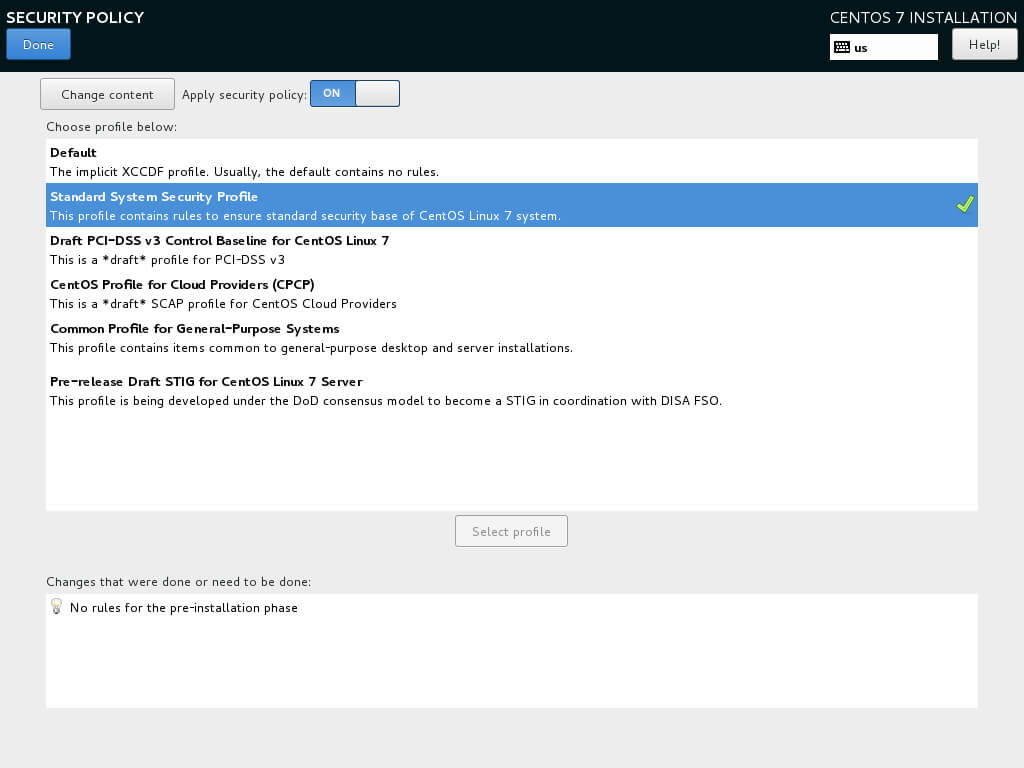 Install CentOS 7 Minimal