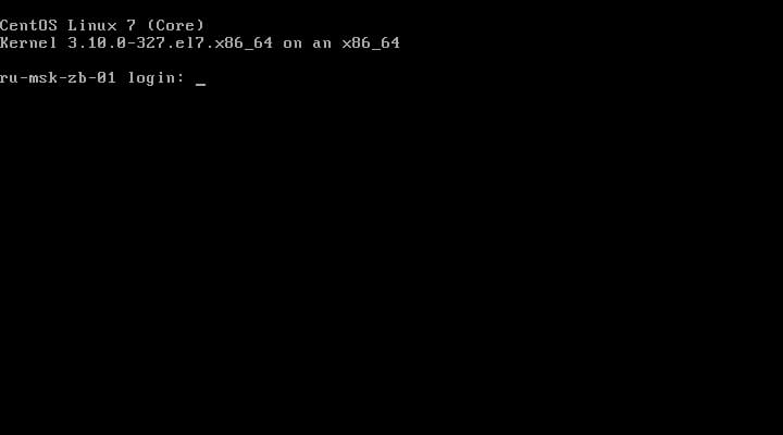 Install CentOS 7 Minimal