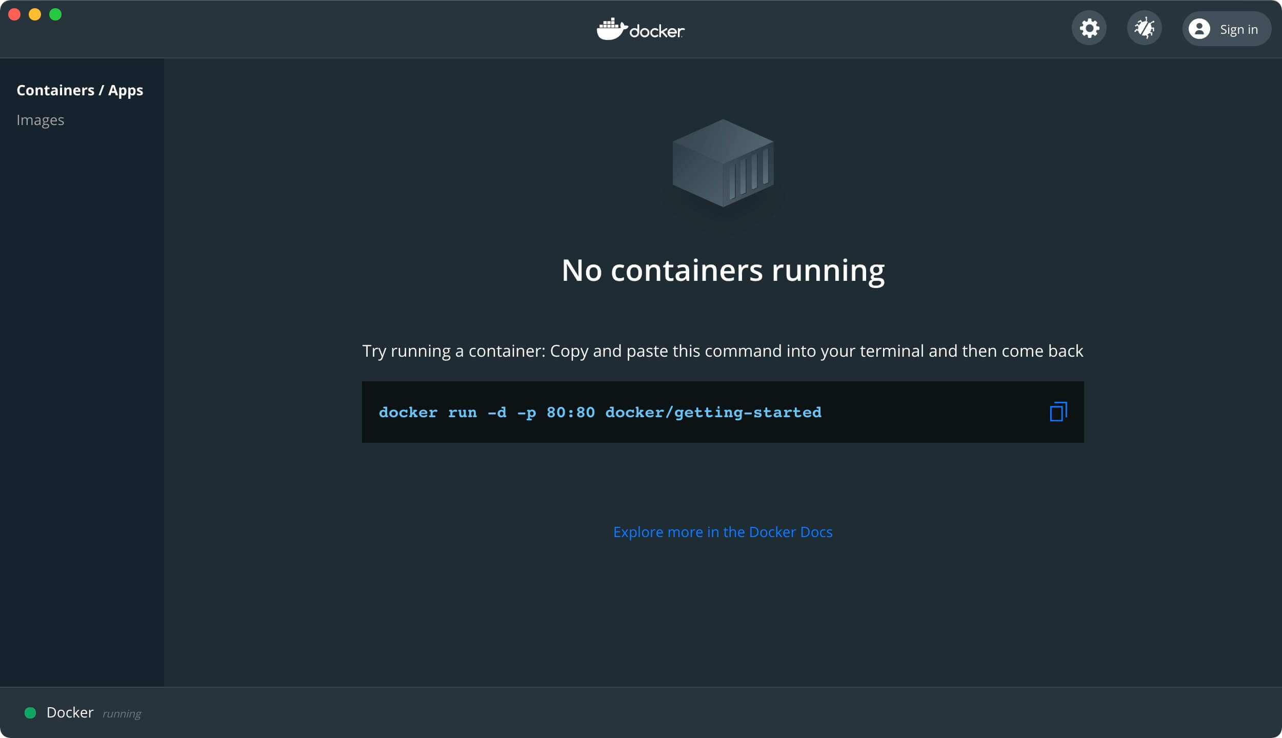 Install Docker Desktop on macOS