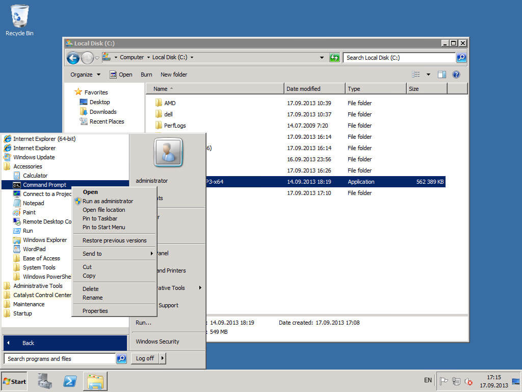 Install Exchange Server 2010