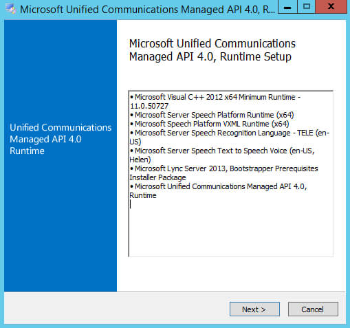 Install Exchange Server 2013