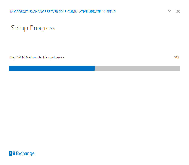 Install Exchange Server 2013