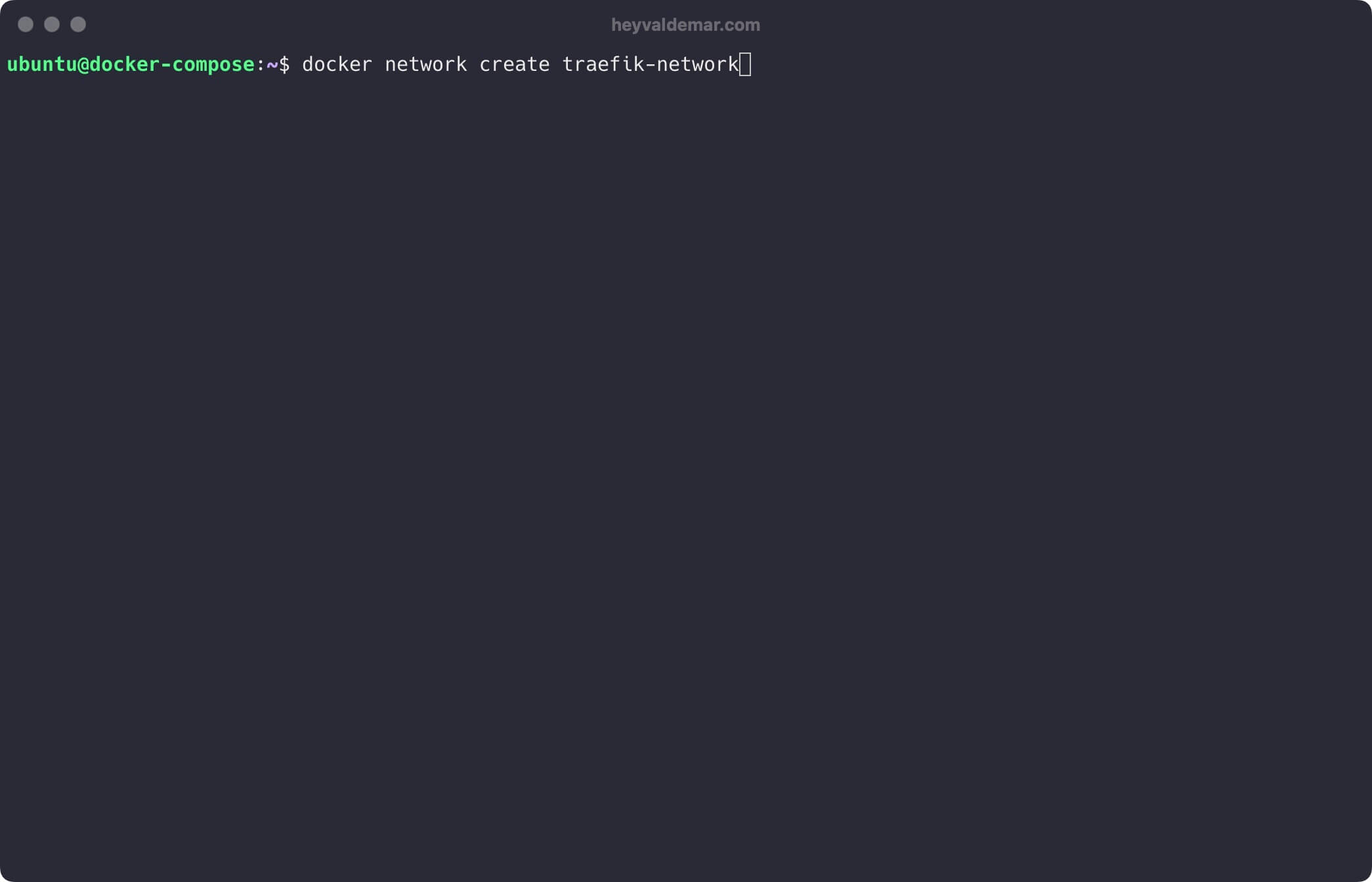 Install Ghost Using Docker Compose