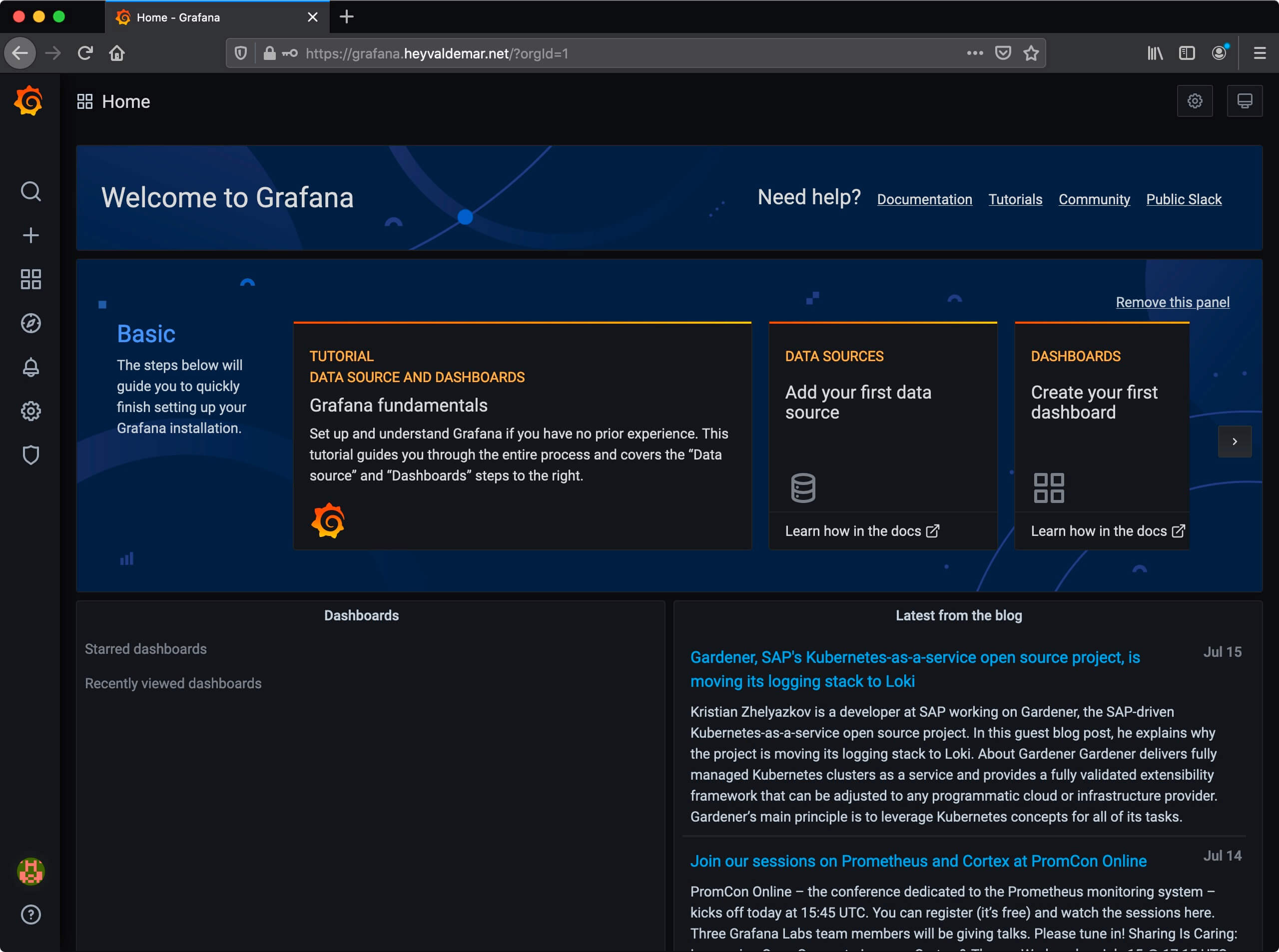 Install Grafana on Ubuntu Server