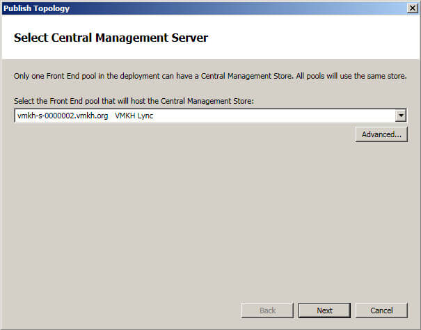 Install Lync Server 2010