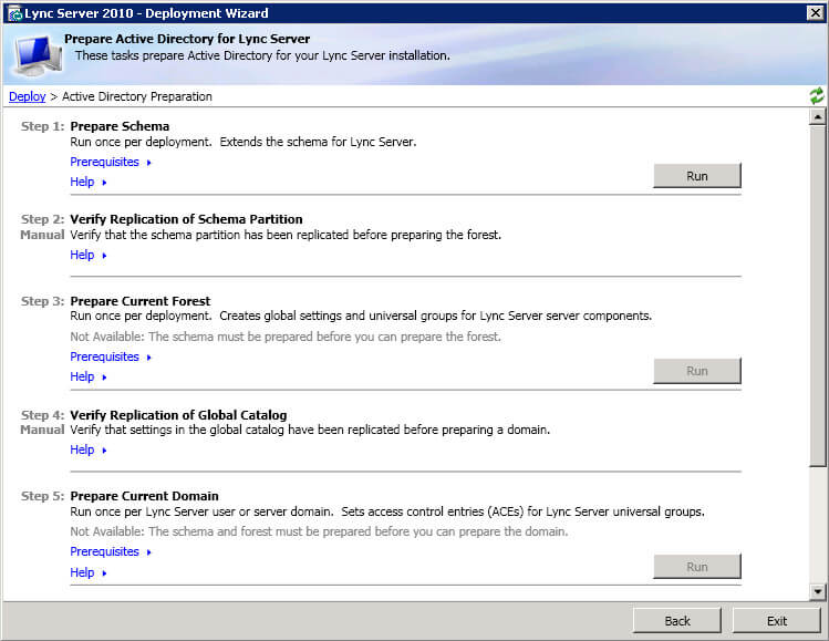 Install Lync Server 2010