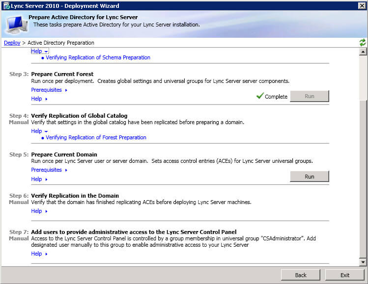 Install Lync Server 2010