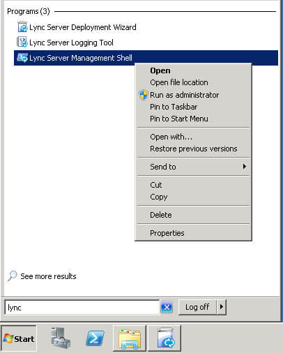 Install Lync Server 2010