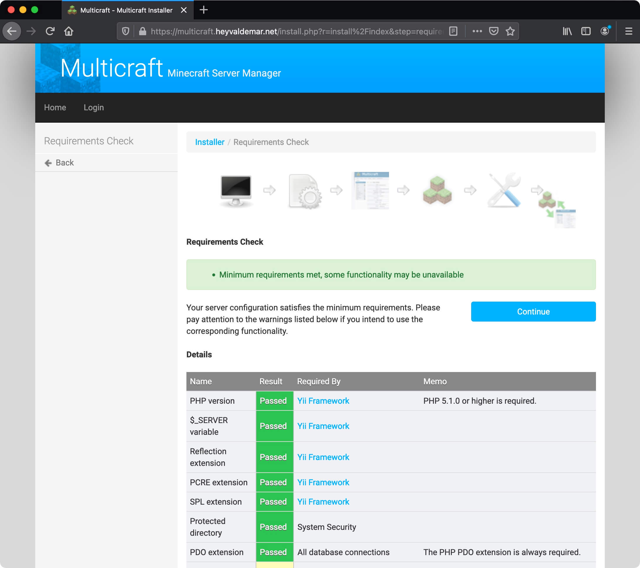 Install Multicraft on Ubuntu Server