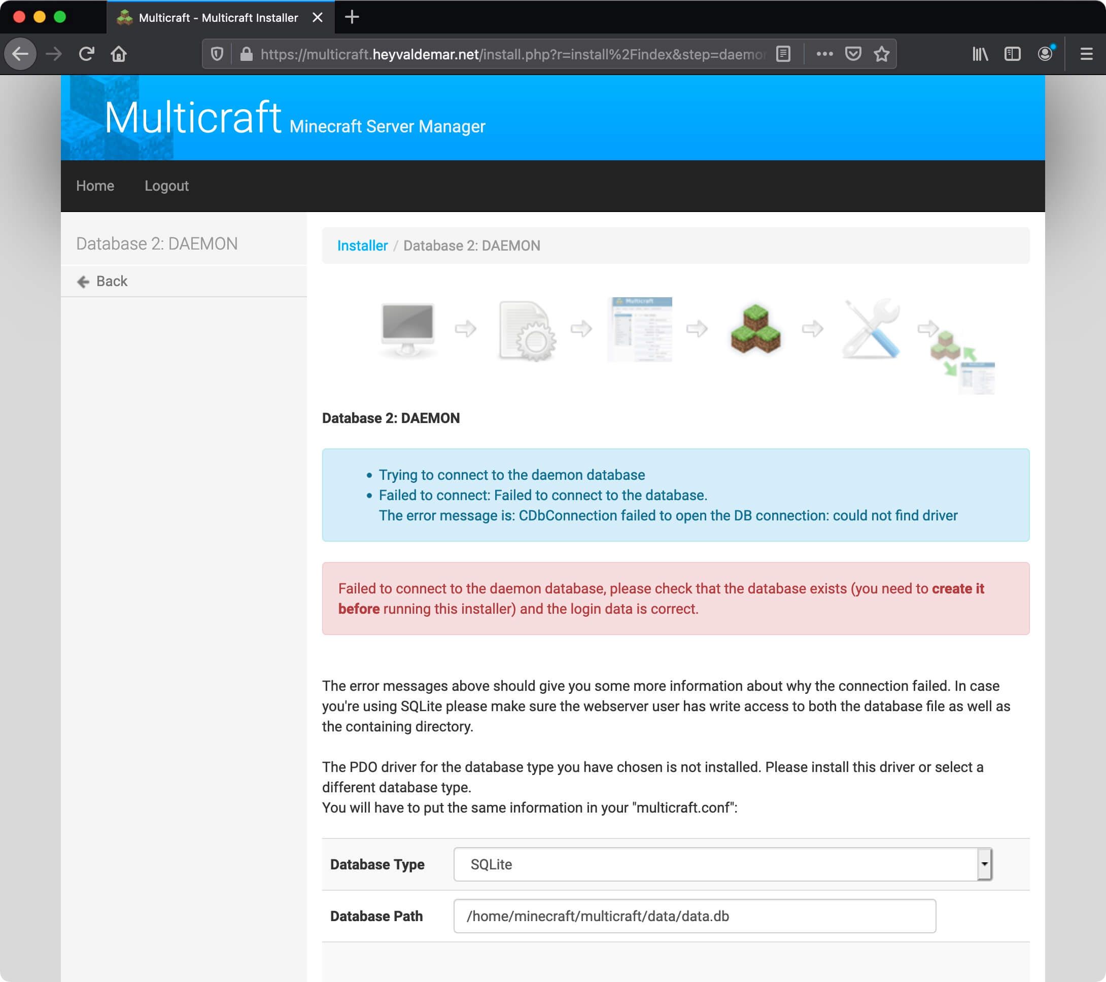 Install Multicraft on Ubuntu Server